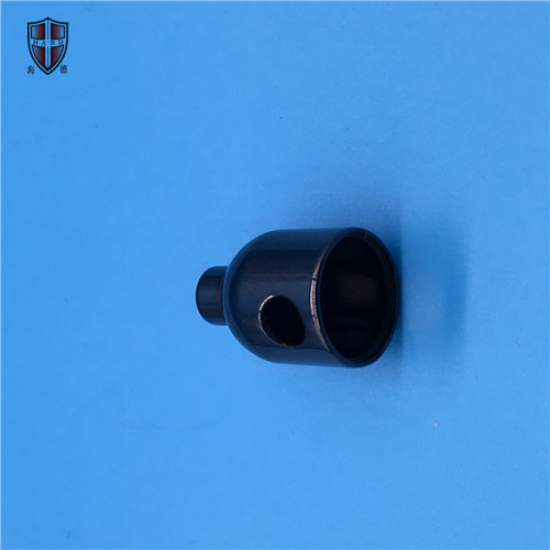 precision machining zirconia ceramic cap lid cover sleeve