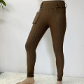 Full Silicone Women Riding Pants Pockets