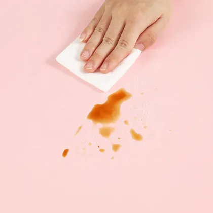 Candy Pink PVC Wallpaper for Bedroom Decoration