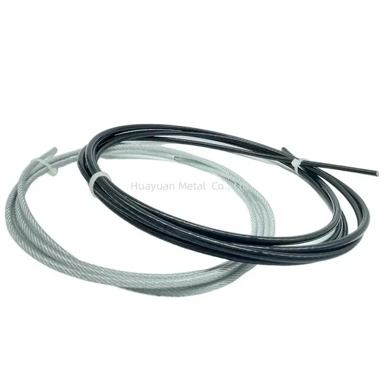 Low Price Blue PVC Coated Galvanized Steel Wire Rope