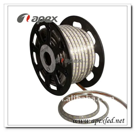 smd5050 led holiday strip 230v 60leds white pcb