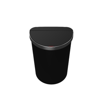 2024自動卸売キッチンゴミ箱：セミラウンドセンサープラスチック製のゴミ箱