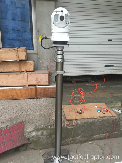 Mobile security surveillance tower