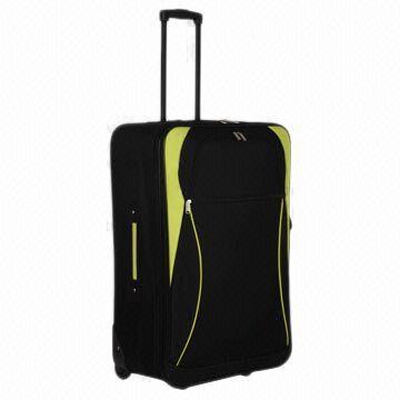 3-piece trolley set, made of polyester, front with EVA, measures 20, 24 and 28 inches