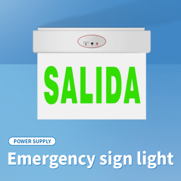 4W mini emergency exit sign