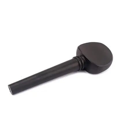 Wooden Ebony Cello Pegs Cello Shaft Handle Musical Instruments Wood Cello Accessories Parts (Not Perforated)