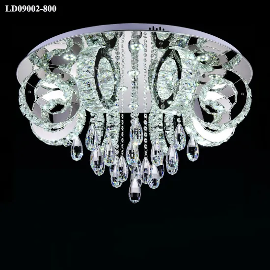 modern crystal ceiling lamp bedroom crystal lighting