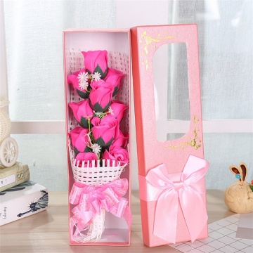 Hot Selling Valentine's Day Gift: YAYUN CH1208 Rose Soap Flower Bouquet Gift Box