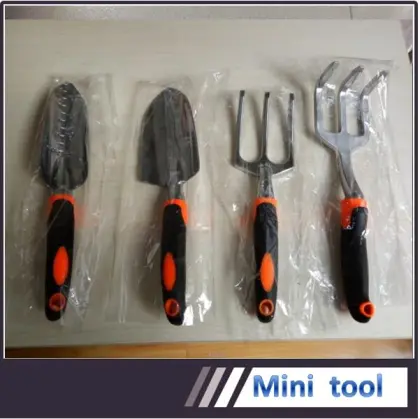 Small garden trowels and garden tools