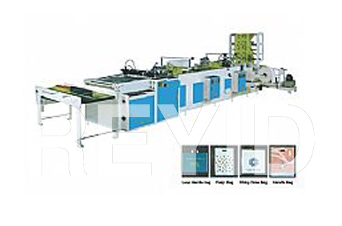 Fully automatic handle bag making machine