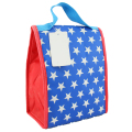 Amerikaanse vlag nationale dag vers voedsel lunch tas