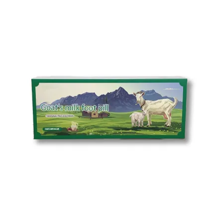 Goat's milk foot bath pill