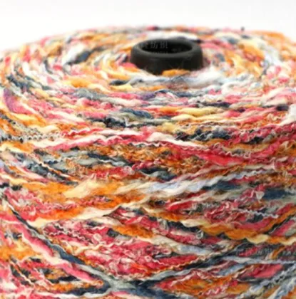 Loop boucle fancy yarn