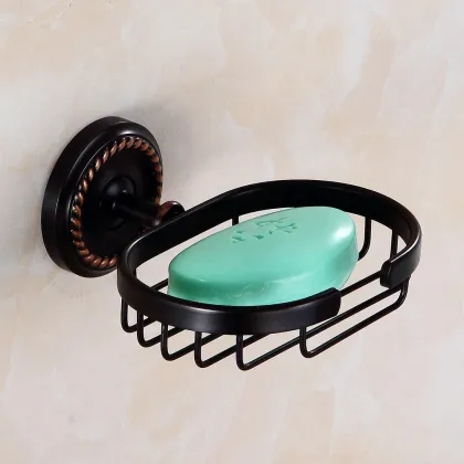 Black Bronze Bathroom Hardware Sets: Towel Rack, Roll Paper Holder & More