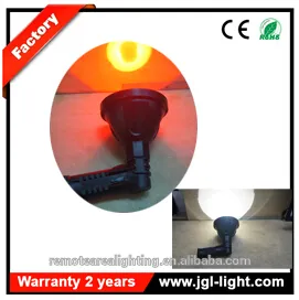 handheld spotlight Red & white lights in one bulb outdoor searchlight