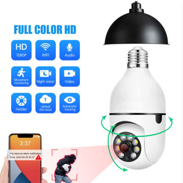 Yoosee iCSee Tuya 1080P 3MP 4MP PTZ WiFi Bulb CCTV Camera with Night Vision 5G