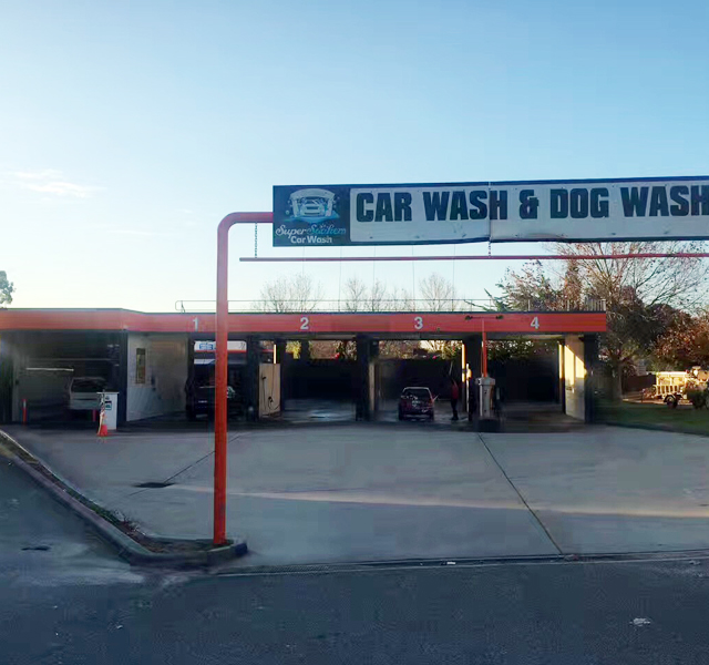 automatic car wash machine