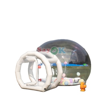 SAYOK 9.84FT Transparent Igloo Dome Inflatable Bubble Tent for Events