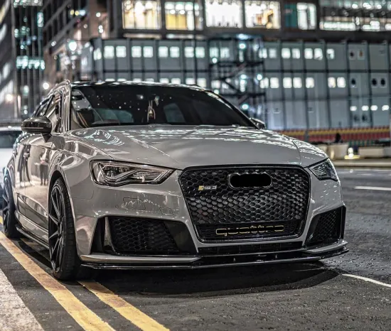 RS3 Style Car Body Kit Full Set Front Bumper for Audi A3/S3 8V (2013-2015)