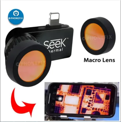 Extend Macro Lens Parts for SEEK Thermal Camera