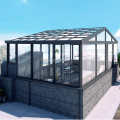 Bingkai Aluminium Modern Tempered Glasshouse