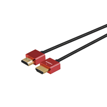 Super Slim HDMI Cables, Metal Shell, Round