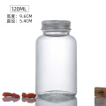 120ml Frosted Glass Bottle for Food Capsule Packaging