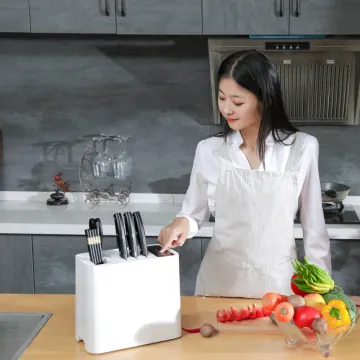 Top-Rated Magnetic Knife Block Holder with Knives: A Hot Seller in the Kitchen Accessories Market