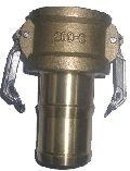 Brass camlock coupling