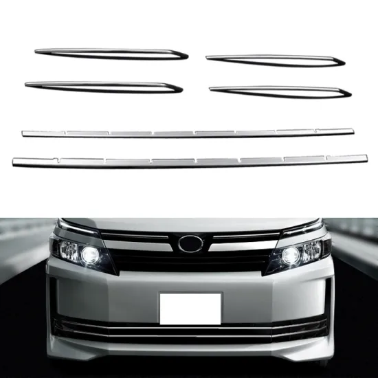 Factory Decoration Car Exterior Trim Bumper Grille Chrome Garnish for Voxy 80 (2014)
