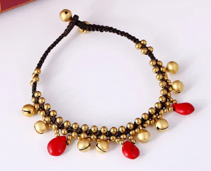 Anklet, Gold Jewelry Anklet, New Design Anklet Fashion Semi-precious Stone Anklet Bracelet 510293
