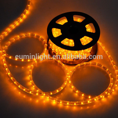 wedding decoration 2 wire color changing led rope light