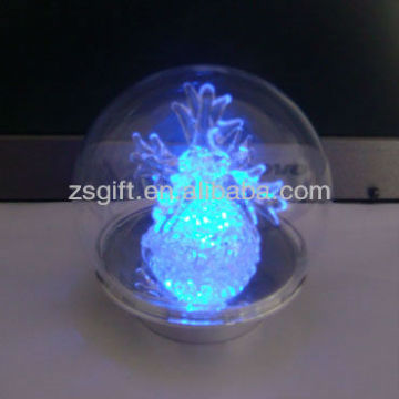 fair clear glass ball led light ornaments christmas gifts