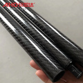Tubo de fibra de carbono multicolor y de varios tamaños