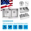 36inch SUS304 Stainless Steel Farmhouse Sink