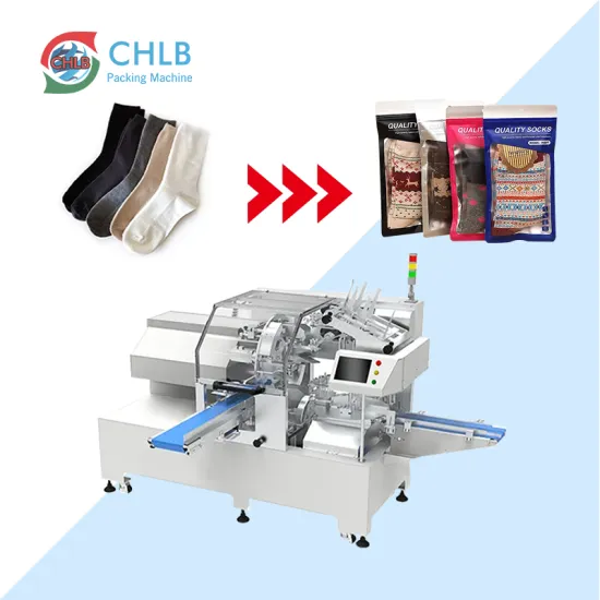 Fully automatic sock packing machine bagging packaging machine prefabricated bag bagging machine for socks