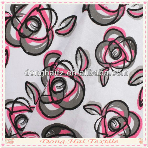 wholesale clothing fabric cotton flower design