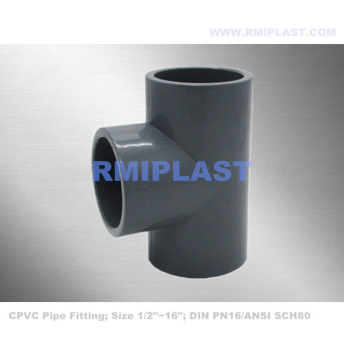 CPVC Equal Tee Ansi F439 Sch80