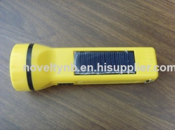 Yellow Rechargeable Led Flashlight 