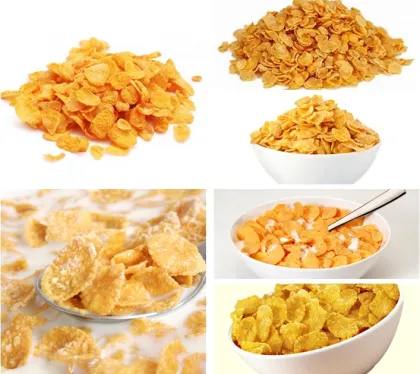 Crispy Maize Corn Flakes Processing Plant