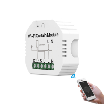WiFi Smart Home Curtain Switch: app, voce, controllo temporale