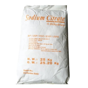 Citrate de sodium E331 BP / USP / FCC, additifs alimentaires