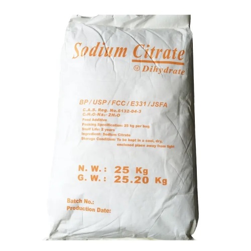 Sodium Citrate E331 BP/USP/FCC , Food Additives