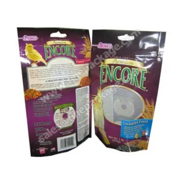 High Quality Stand up Pet Food Ziplock Packaging Bag