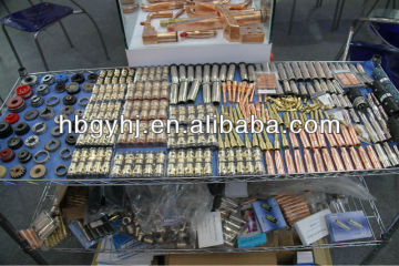 Welding torch with spare accessaries