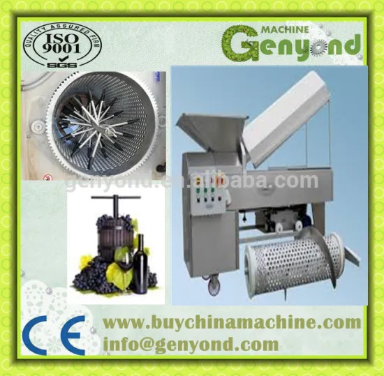 Hot sale garpe stemmer and grape crusher