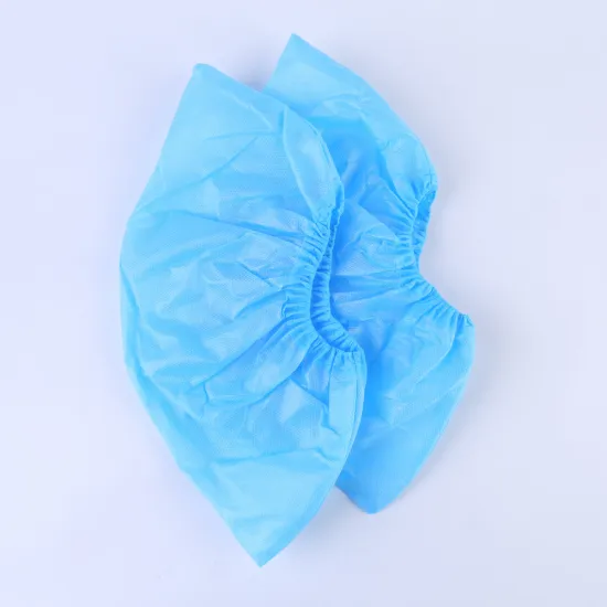 Blue Color Disposable Shoes Cover
