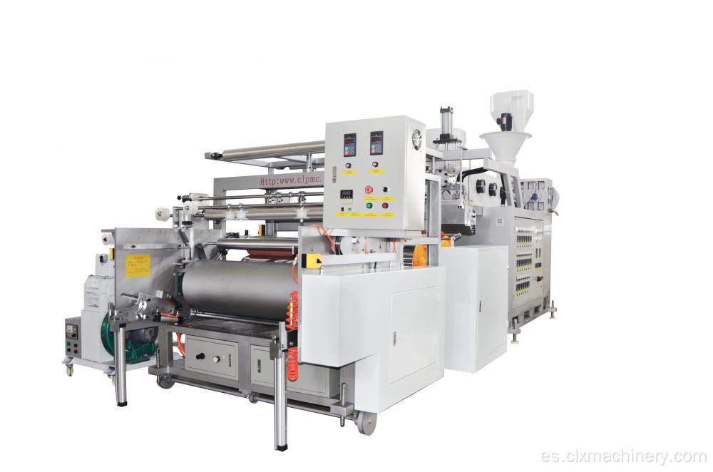 Máquina de fundición de película estirable de coextrusión de PE de 1000 mm