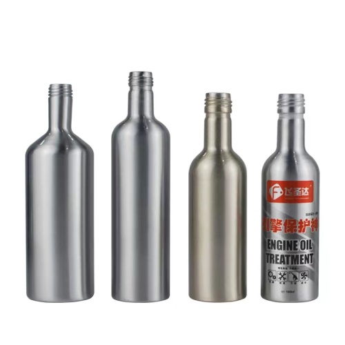 bouteilles en aluminium à grande vente logo personnalisé