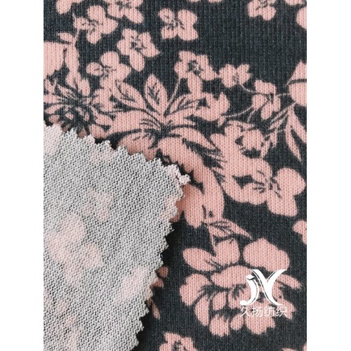 Sweater Knit Fabric Printed